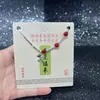 Pulseira Trançada Fio Vermelho da Sorte Ano do Cavalo Design Zero-Shang, Única e Versátil, Pulseira de Joias para Atacado de Acessórios de Yiwu