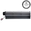 Ventilador de flujo cruzado/flujo cruzado DC con marco de voluta 65420U Meifeng de doble rodamiento con bajo ruido y alto volumen de aire