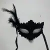Máscara de Plumas de Mascarada Máscara de Pequeña Princesa Veneciana Accesorios para Fiesta de Festival Actuación en Escenario Pequeño Sombrero de Copa