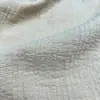 Algodón Doble Capa Gasa Arrugada Tela Camisa Falda Pijamas Rayas de Algodón para Bebé Textura de Tela Arrugada Burbuja