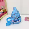 Mochilas Infantiles con Estampados de Dibujos Animados, Bolsos Cruzados Unisex, Bolsos de Pecho, Bolsos Pequeños Multibolsillos al por Mayor, Bolsos Infantiles de Nylon