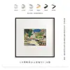 Pintura Decorativa Sanadora de Paisajes Naturales Nórdicos Estudio Paisaje de Provenza Combinación Arte de Pared Fábrica Comedor Aparador Arte de Pared