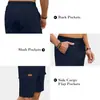 Comercio Exterior Transfronterizo Pantalones Cortos Deportivos para Hombre 2026 Verano Sueltos Transpirables Estilo Ropa de Trabajo Pantalones Cortos Casuales para Exteriores Venta al por Mayor
