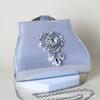 Nuevo clutch de noche Bolso pequeño con incrustaciones de diamantes de alta gama exquisito moda boda dama de honor moda bolso de banquete