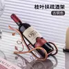 Estante para copas de vino tinto para el hogar, Gabinete para vinos, Estante para vino tinto, Adornos, Decoración para vino, Botellero invertido, Estante para vinos de lujo accesible moderno