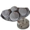 Caja de Acero Inoxidable y Acero de Cobre con Uno a Seis Compartimentos para Moxibustión de Cintura y Abdomen, Calentador de Palillo de Moxa para Uso Doméstico