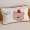 Funda de almohada infantil de seda helada de dibujos animados 30x50 individual linda niña bebé funda para cojín 40x60 funda de almohada