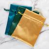 Bolsa de Satín con Cordón, Bolsa de Tela para Gafas, Bolsa para Joyería, Bolsa Protectora a Prueba de Polvo para Ropa Interior y Pelucas, Venta Caliente Transfronteriza