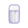 Botella de spray para tarjetas de silicona de 50 ml, botella desinfectante, botella de gel antibacterial, funda de silicona de doble cara de 50 ml, punto