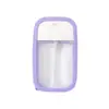 Funda de Silicona Personalizada para Tarjeta Botella Tapa de Botella de Spray Desinfectante de Alcohol Botella Recargable de 50 ml Funda de Silicona Tapa de Botella de Silicona