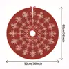 Nueva Falda para Árbol de Navidad con Diseño de Mejor Venta en Amazon Decoración para Base de Árbol Impresión Digital Suministros Navideños Decoraciones