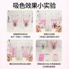 Lençóis Absorventes de Cor Liby Xiaobai Cor Branca Folhas Color Master Anti-Transferência de Cor Não Desbotam Pastilhas para Lavar Roupa Roupas Anti-Desbotamento Papel Absorvente de Cor 40 Peças