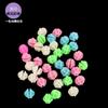 Cuentas de Colores para Bicicleta Bicicleta Infantil Coche de Equilibrio Radios de Acero Cuentas de Colores Luminosos Decoración de Llanta con Corazones Estrellas Accesorios