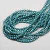 Cuentas de cristal de color AB plateado de 4 mm para joyería DIY accesorios de borla accesorios de ropa cuentas sueltas venta al por mayor directa