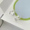 Estilo Coreano e Japonês Personalidade Ins Clipe de Orelha de Coelho com Orelhas para Mulheres Fofo Pequeno Ear Cuff Estilo Chanel Design Exquisito Brincos de Alta Qualidade