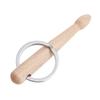 Chaveiro Mini Baqueta Chaveiro de Madeira para Baqueta Chaveiro de Baqueta de Percussão Argola com Fivela Pequena para Baqueta Joia de Baqueta