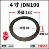 Junta de silicona para conector, caucho de etileno propileno dieno tricomponentes EPDM (EPDM) anillo de sellado tipo mango, junta de nitrilo fluoroelastómero resistente al aceite