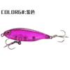 4.5cm/3.3g mini lápis flutuante luya falsa isca dura isca embutida contas multicolor abs material isca de peixe