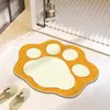 Alfombra de Baño con Forma de Oso Lindo, Falso Cachemir, Absorbente de Agua, Antideslizante, Elimina Polvo, Engrosada, Duradera, Fácil de Cuidar