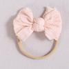 Acessórios de cabelo infantil transfronteiriços europeus e americanos Faixa de cabelo fino do bebê Nylon Jacquard Anel de cabelo do laço Outono novo Headband do bebê