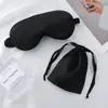Máscara de Ojos de Seda Simulada Set de 2 Piezas Máscara de Ojos Blackout para Dormir con Bolsa de Almacenamiento Portátil para Viajes al Aire Libre Descanso Listo para Usar Multicolor