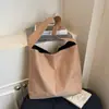 Bolso Tote de Gran Capacidad Estilo Perezoso de Gamuza 2026 Estampado de Leopardo Nuevo Retro Mate para Viajes Diarios Hombro Axila para Mujeres