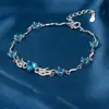 Pulsera de Plata de Ley S925 con Alas de Ángel y Rueda de la Fortuna para Mujer, Joyería de Gama Alta Versátil de Nicho, Procesamiento Personalizado Simple