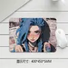 Alfombrilla de ratón de alto valor para chica repartidora de periódicos tamaño pequeño Antideslizante Pad de mesa Engrosada para chica de e-sports Cuaderno Oficina Personalización