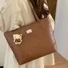 Bolsa Tote Grande de Estilo Coreano para Mujer 2025 Nueva Versátil Nicho Retro Bolso de Hombro Moderno Maletín Bolso para Viajes