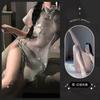 Lemon Story Lencería Sexy Uniforme Transparente Clásico Sexy Cheongsam Retro Bordado Abertura Pijama 8054