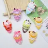 Dibujos Animados Cono Pequeño Pequeño Europeo Resina Accesorios DIY Pasador Funda de Teléfono Móvil Cuerda para el Cabello Agujero de Taza de Agua Accesorios de Joyería para Zapatos