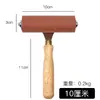 Rodillo para Grabado 5/10/15/20cm Rodillo Grande para Grabado Caucho Rojo Tabla de Madera Rodillo de Tinta Maliana Rodillo