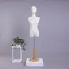 Maniquí de cuerpo entero para escaparate de tienda de ropa, accesorios de modelo, maniquí femenino, expositor de ropa para mujer, base de madera opcional para vestido de novia