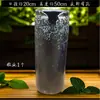 Maceta Artesanal de Cerámica Gruesa de Corte Alto para Suculentas, Tocón Viejo, Maceta para Suculentas Moradas, Maceta de Cerámica de Arena Morada con Muesca, Colgante de Jade Cerámico