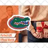 O produto mais vendido da Amazon é um adesivo UF projetado para fãs de futebol e formandos universitários, um presente dos Florida Gators