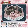 115.0 Pegatinas de Paisajismo Yilan Película Táctil Grande Pegatinas Curativas Escena en Miniatura Manual de Descompresión Pegatinas