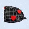 Entrega transfronteriza de gorros quirúrgicos de algodón puro para salones de belleza, gorros universales sin visera, gorros con cola de cúpula, turbantes médicos y pañuelos para la cabeza