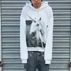 Moletom de manga comprida y2k estampa de desenho animado jaqueta com capuz estilo punk dark street hip hop moletom com capuz ins