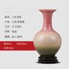 Jingdezhen Cerâmica Ornamentos Vaso Sala de estar Arranjo de flores Criativo Antigo Porcelana Garrafa Chinês Casa TV Gabinete Decorações