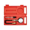 Manómetro rápido de presión de cilindros de combustible, kit de prueba de manómetro multifuncional para coche, herramientas de reparación, herramientas de mantenimiento de automóviles