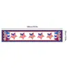 2026 Nuevo Camino Transfronterizo Mantel para Mesa del Día de la Independencia Sala de Estar Mesa de Café Mantel Tela de Poliéster Festiva Diseño de Bandera Decorativa de Estrella y Raya