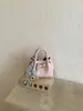 Bolso de mano para mujer súper popular estilo coreano 2026 nuevo bolso de hombro versátil casual bolso cruzado tipo cubo versátil de nicho