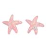 Estilo Oceánico de Verano Pequeño Fresco Lentejuelas Resina Colorida Estrella de Mar Zuecos Flor Tocado Accesorios para Joyería DIY Venta al por Mayor