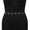 Moda europeia e americana decoração de cintura verão novo franja borboleta corrente dupla de cintura corrente de corpo moda sexy corrente de aço inoxidável