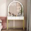 Tocador de dormitorio, tienda de novias, salón de belleza, tocador de salón de peluquería, tocador para maquillador con luces, tocador para el hogar