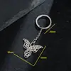 Nuevo llavero accesorio colgante estilo nudo celta de comercio exterior con patrón de mariposa, accesorio que no se decolora para bolsos y regalos