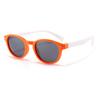 Óculos de sol de silicone infantil para meninos e meninas Moda Arroz Unhas Óculos de sol Polarizado Proteção UV Óculos infantis 8141