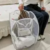 Cesta de Ropa Sucia Almacenamiento de Baño Cesta Organizadora de Ropa Cesta de Lavandería para el Hogar Gran Capacidad Plegable Cesto de Ropa Sucia