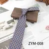 Gravata Masculina 8cm Amarrada à Mão Jacquard de Alta Densidade para Traje Formal de Negócios, Casamento, Acessório de Terno Fashion e Versátil