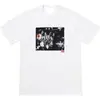 Camiseta Malcolm X 25Ss Marca Trendy Europea y Americana Foto de Personaje Camiseta de Manga Corta Algodón Puro para Hombre y Mujer Manga Media Pareja
